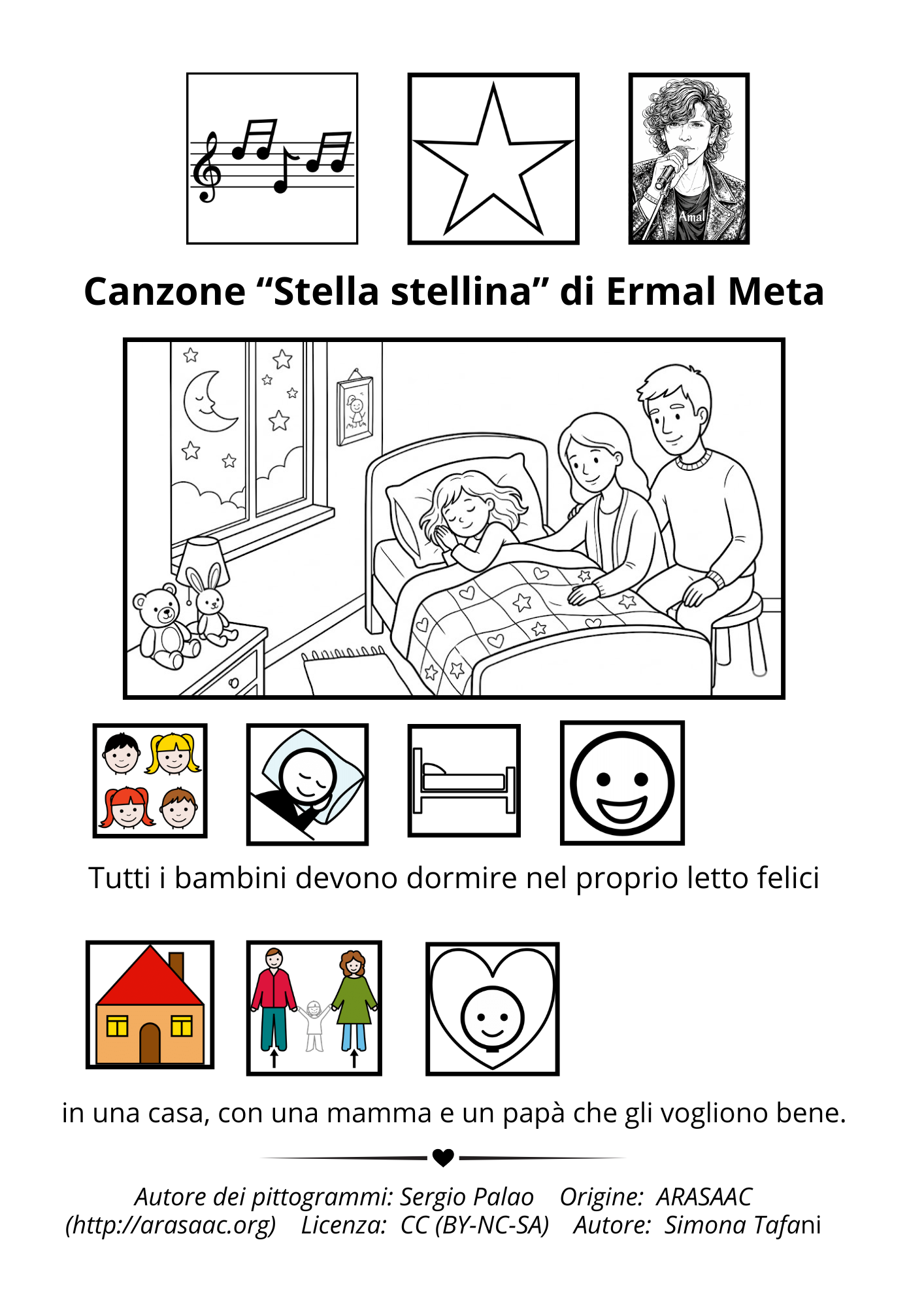 Canzone “Stella stellina” di Ermal Meta